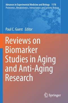 portada Reviews on Biomarker Studies in Aging and Anti-Aging Research (en Inglés)