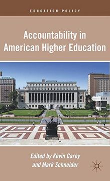 portada Accountability in American Higher Education (en Inglés)