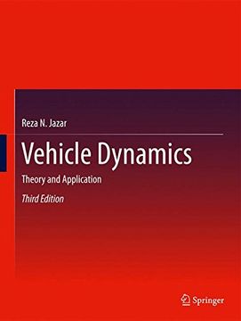 portada Vehicle Dynamics: Theory and Application (en Inglés)