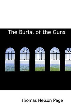 portada the burial of the guns (in English)