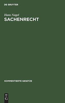 portada Sachenrecht (Kommentierte Gesetze) (in German)
