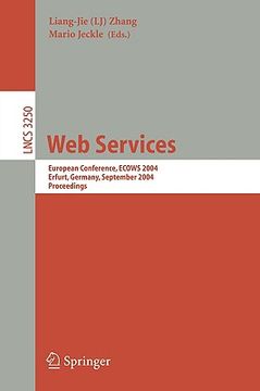 portada web services: european conference, ecows 2004, erfurt, germany, september 27-30, 2004, proceedings (en Inglés)
