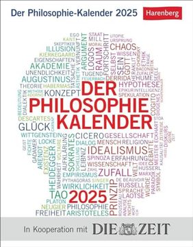 portada Der Philosophie-Kalender Tagesabreißkalender 2025 (en Alemán)