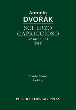 portada Scherzo capriccioso, Op.66 / B.131: Study score