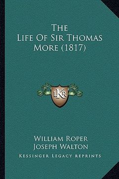 portada the life of sir thomas more (1817) (en Inglés)