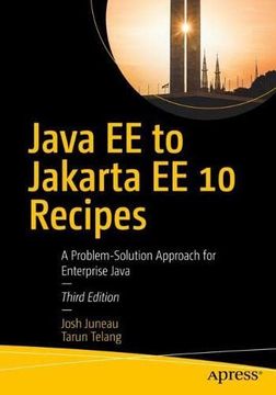 portada Java ee to Jakarta ee 10 Recipes: A Problem-Solution Approach for Enterprise Java (en Inglés)