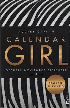 portada Calendar Girl: Octubre, Noviembre, Diciembre (Tapa Dura)