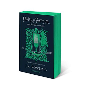 portada Harry Potter Goblet Fire Slytherin Editi (in English)