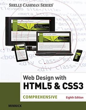 portada Web Design With Html & Css3: Comprehensive (Shelly Cashman) (en Inglés)