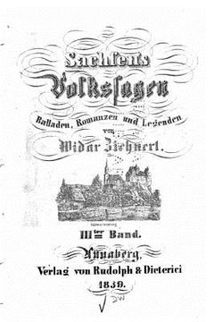 portada Sachsen's Volkssagen, Balladen, Romanzen Und Legenden (in German)