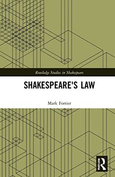 portada Shakespeare's law (en Inglés)