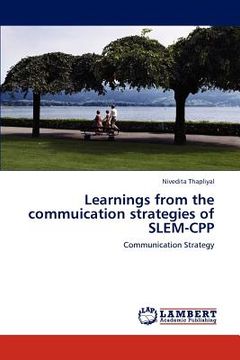 portada learnings from the commuication strategies of slem-cpp (en Inglés)