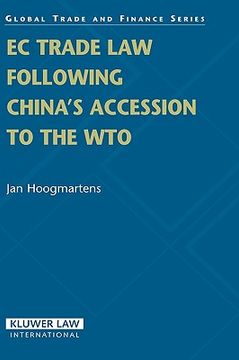 portada ec trade law following china's accession to the wto (en Inglés)