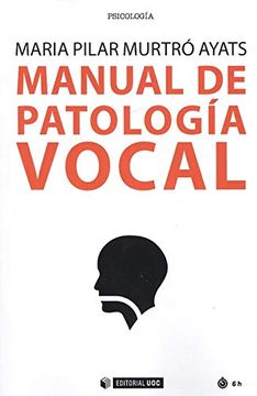 portada Manual de Patología Vocal: 637 (Manuales) (in Spanish)