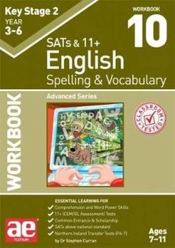 portada KS2 Spelling & Vocabulary Workbook 10: Advanced Level (Paperback) (en Inglés)