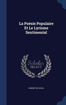 portada La Poésie Populaire Et Le Lyrisme Sentimental (en Inglés)