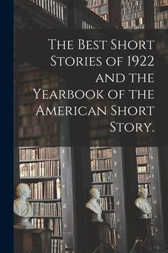 portada The Best Short Stories of 1922 and the Yearbook of the American Short Story. (en Inglés)