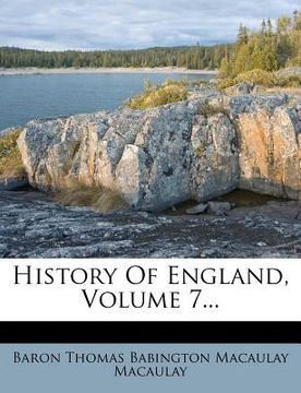 portada history of england, volume 7... (in English)