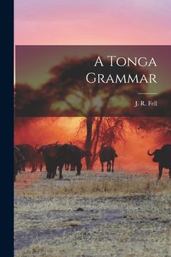 portada A Tonga Grammar (in English)