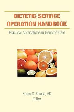 portada dietetic service operation handbook (en Inglés)