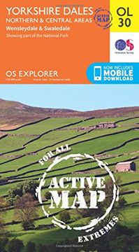 portada Yorkshire Dales Northern & Central (OS Explorer Map)