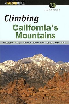 portada climbing california's mountains (en Inglés)