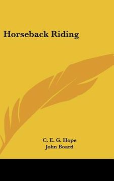 portada horseback riding (in English)