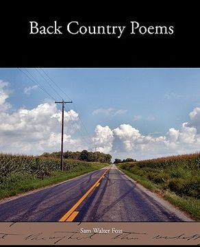 portada back country poems (en Inglés)