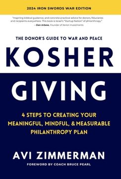 portada Kosher Giving: 4 Steps to Creating Your Meaningful, Mindful, & Measurable Philanthropy Plan (en Inglés)