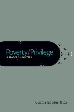 portada Poverty/Privilege: A Reader for Writers