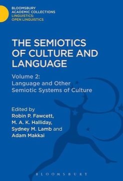 portada 2: The Semiotics of Culture and Language (Linguistics: Bloomsbury Academic Collections)