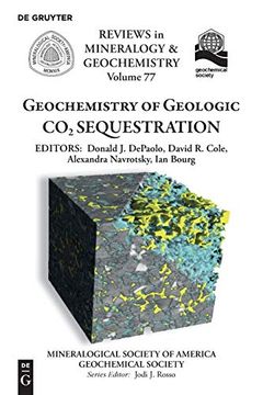 portada Geochemistry of Geologic co2 Sequestration (Reviews in Mineralogy & Geochemistry) (en Inglés)