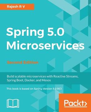 portada Spring 5. 0 Microservices (en Inglés)