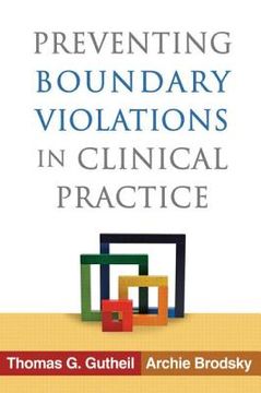 portada Preventing Boundary Violations in Clinical Practice (en Inglés)