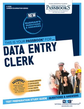 portada Data Entry Clerk (C-3339): Passbooks Study Guide Volume 3339 (en Inglés)