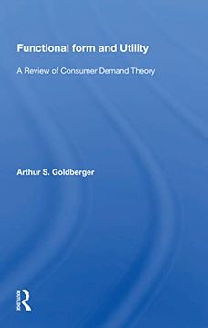 portada Functional Form and Utility: A Review of Consumer Demand Theory 