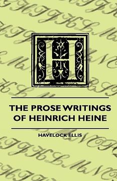 portada the prose writings of heinrich heine (in English)