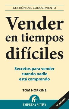 portada Vender en Tiempos Difíciles (Gestión del Conocimiento) (in Spanish)