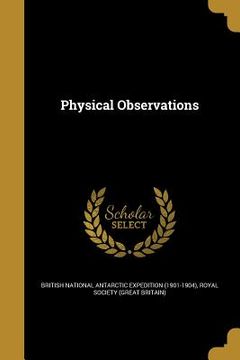 portada Physical Observations (en Inglés)