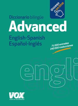 portada Diccionario Advanced English-Spanish (in Spanish)