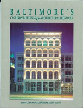 portada baltimore's cast-iron buildings and architectural ironwork (en Inglés)