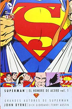 portada Grandes autores de Superman - John Byrne: El hombre de acero vol. 1 (segunda edición)