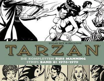portada Tarzan: Die Kompletten Russ Manning Strips / Band 8 1976 - 1979