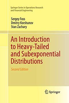 portada An Introduction to Heavy-Tailed and Subexponential Distributions (in English)