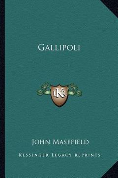 portada gallipoli (en Inglés)