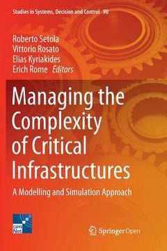 portada Managing the Complexity of Critical Infrastructures: A Modelling and Simulation Approach (in English)