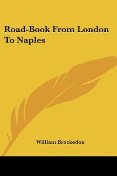 portada road-book from london to naples (en Inglés)