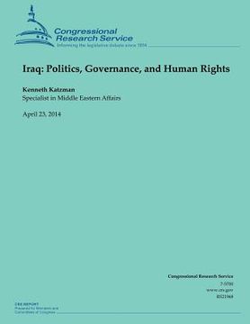 portada Iraq: Politics, Governance, and Human Rights (en Inglés)