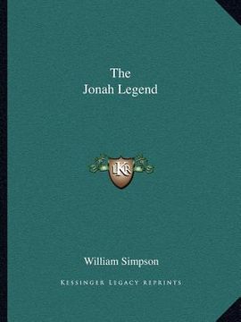 portada the jonah legend (en Inglés)