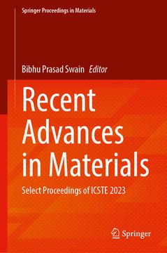 portada Recent Advances in Materials: Select Proceedings of Icste 2023 (en Inglés)